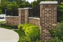 Brick Wall Fence Masonry | Cronus Masonry Contracting Ltd.